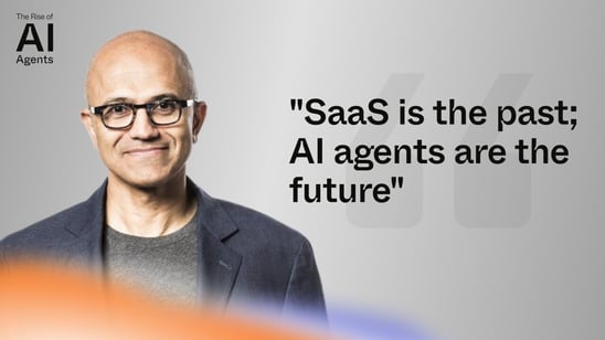 Satya Nadella SaaS and AI agents